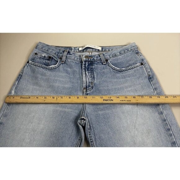 VTG Express 9/10 (Actual 30x27.5) LightWash Low Rise Flare Jeans 100% Cotton EUC - Picture 7 of 13